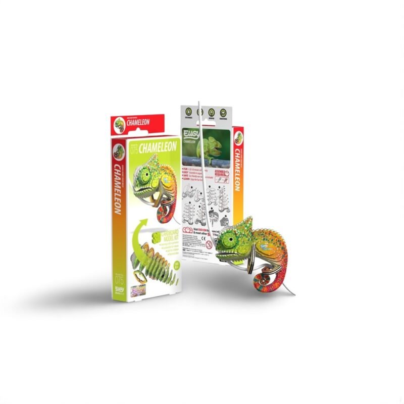 PUZZLE 3D CHAMELEON 075 EUGY