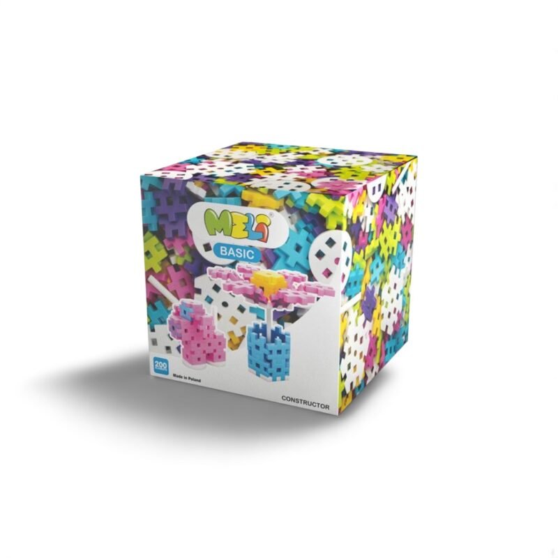 MELI BASIC PASTEL CONSTRUCTOR 200 PZAS.