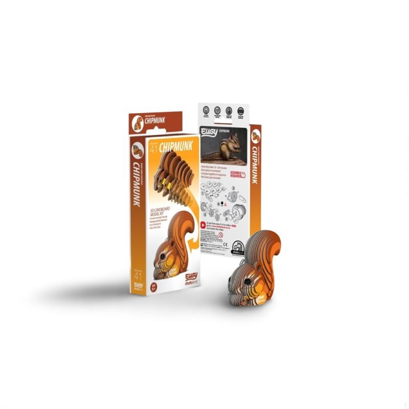 PUZZLE 3D CHIPMUNK 041 EUGY