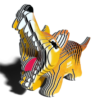 PUZZLE 3D TASMANIAN TIGER THYLACINE 086 EUGY
