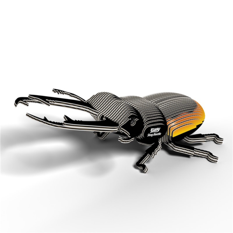 PUZZLE 3D STAG BEETLE 114 EUGY