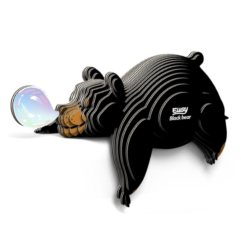 PUZZLE 3D BLACK BEAR 081 EUGY
