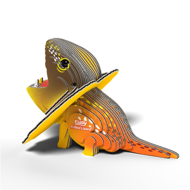 PUZZLE 3D FRILLED LIZARD 108 EUGY