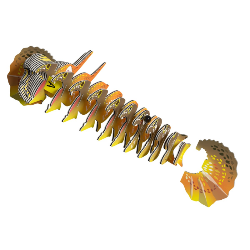 PUZZLE 3D FRILLED LIZARD 108 EUGY