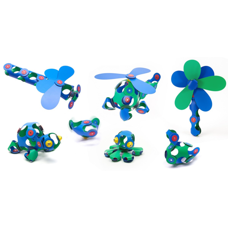 CREW PACK 30 PZAS. VERDE/AZUL CLIXO
