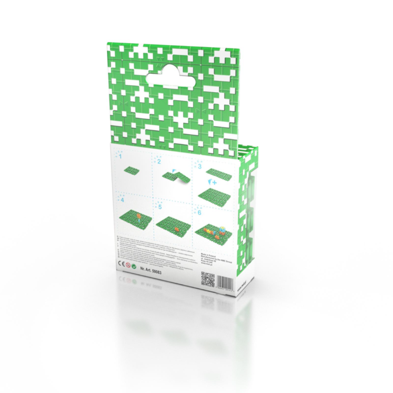 MELI BASIC BASE PLATAFORMA 6 PZAS. VERDE