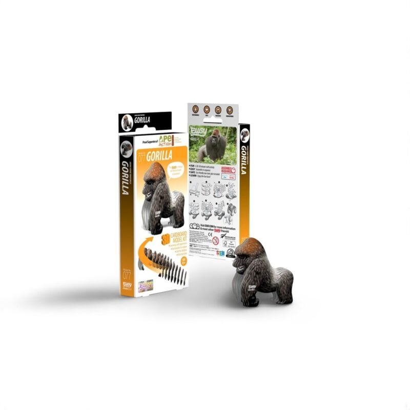 PUZZLE 3D GORILLA 077 EUGY