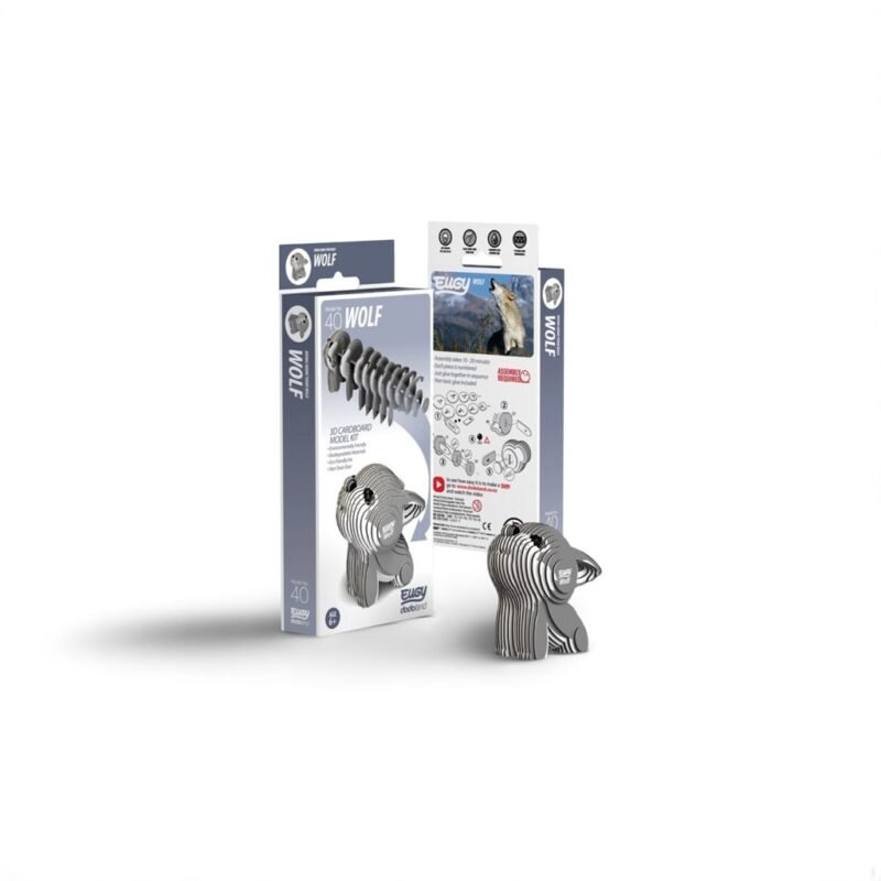 PUZZLE 3D WOLF 040 EUGY