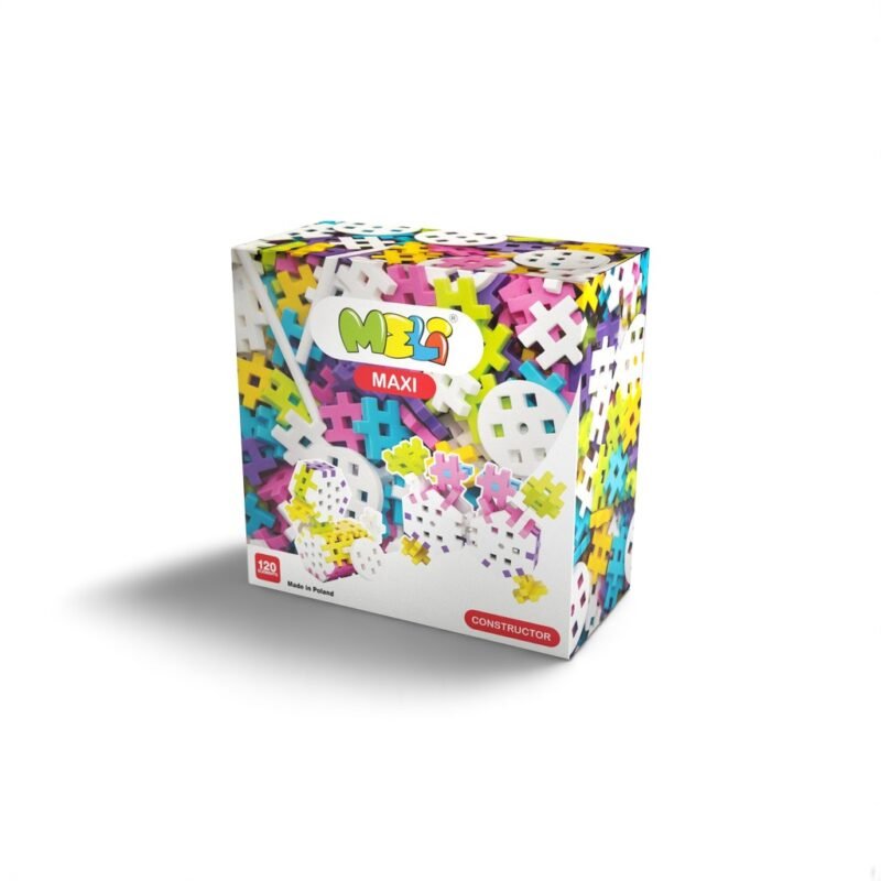 MELI MAXI PASTEL CONSTRUCTOR 120 PZAS.