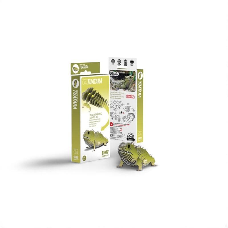 PUZZLE 3D TUATARA 004 EUGY