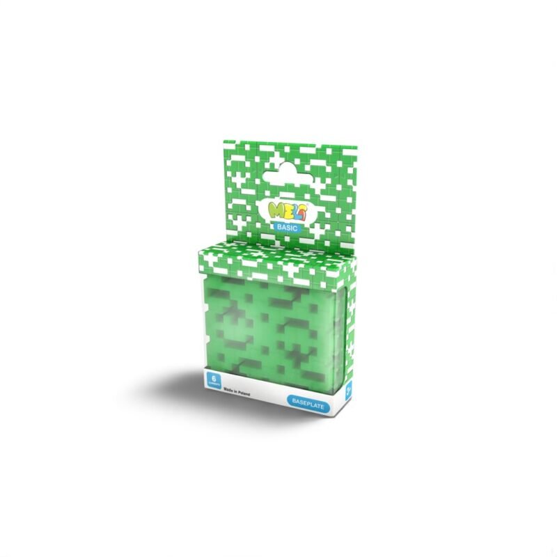 MELI BASIC BASE PLATAFORMA 6 PZAS. VERDE