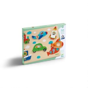PUZZLE RELIEVE COCOU VROUM DJECO