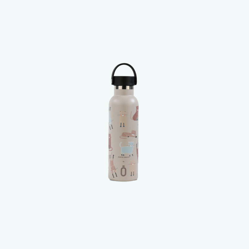 BOTELLA TÉRMICA SPORT 60 CL CATS TOPO
