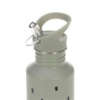 BOTELLA ACERO 500 ML HAPPY PRINTS LIGHT OLIVE