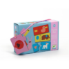 PUZZLE DUO FORMAS Y ANIMALES DJECO