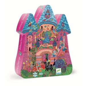 PUZZLE SILUETA EL CASTILLO DE CUENTOS 54 PZAS. DJECO
