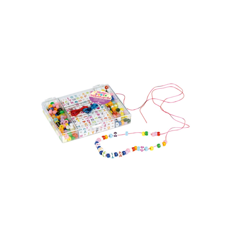 SET ABALORIOS LETRAS MOSES