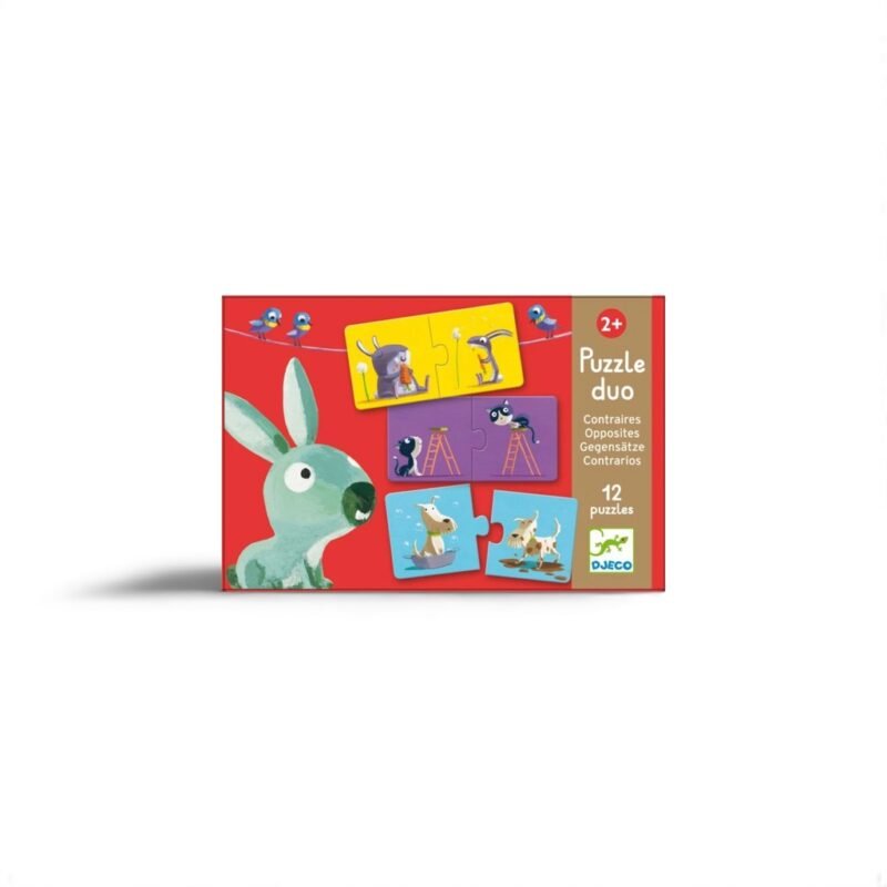 PUZZLE DUO CONTRARIOS DJECO