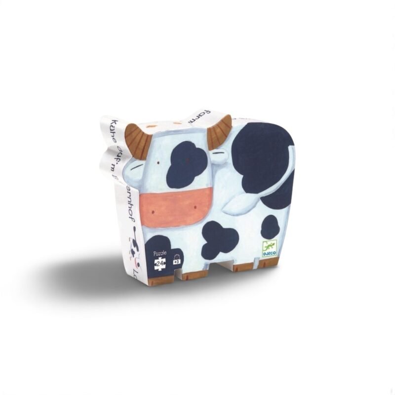 PUZZLE SILUETA LAS VACAS DJECO