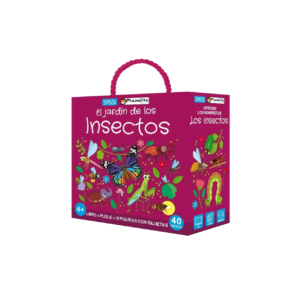 EL JARDÍN DE LOS INSECTOS PUZZLE 40 PZAS. + LIBRO