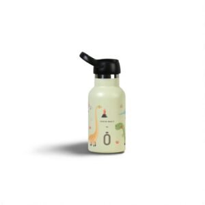 BOTELLA TÉRMICA SPORT 35CL DINOS VERDE