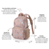 MOCHILA INFANTIL FUNNY LETTERS TUTETE