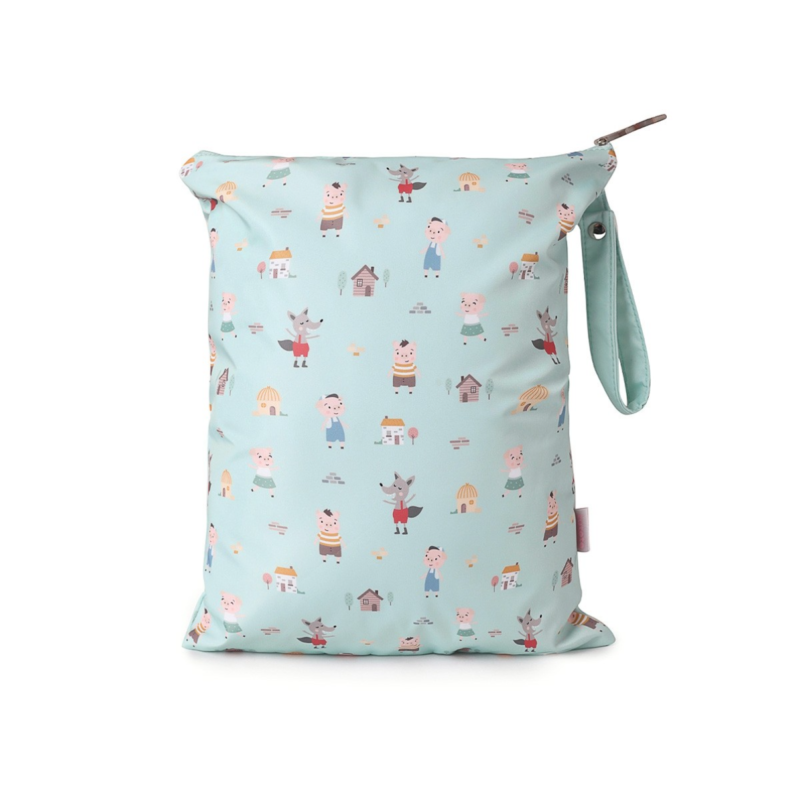 BOLSA IMPERMEABLE GRANDE THE THREE LITTLE PIGS TUTETE