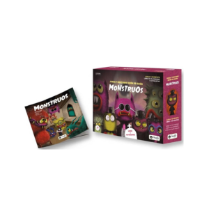 MONSTRUOS. JUEGA Y DESCUBRE QUIÉN ES QUIÉN + LIBRO JUANITO BOOKS