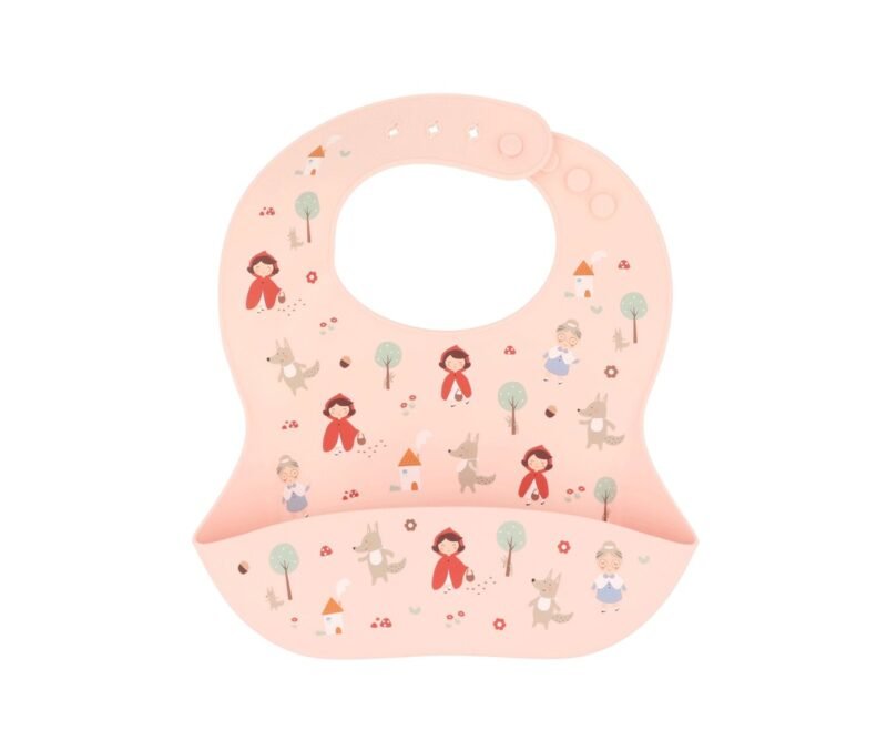 BABERO SILICONA LITTLE RED TUTETE
