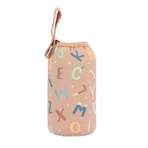 FUNDA NEOPRENO 500ML FUNNY LETTERS TUTETE
