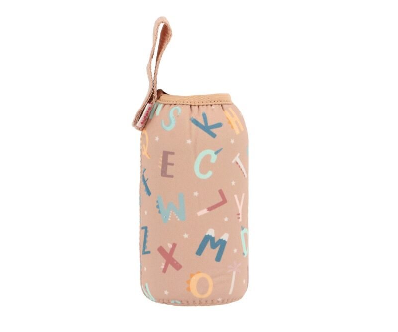 FUNDA NEOPRENO 500ML FUNNY LETTERS TUTETE