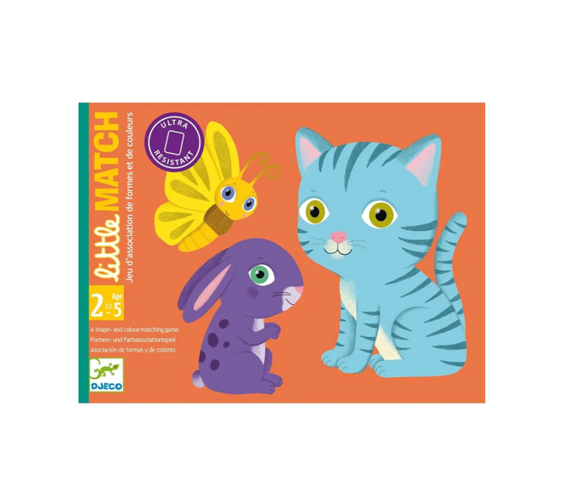 JUEGO DE CARTAS LITTLE MATCH DJECO