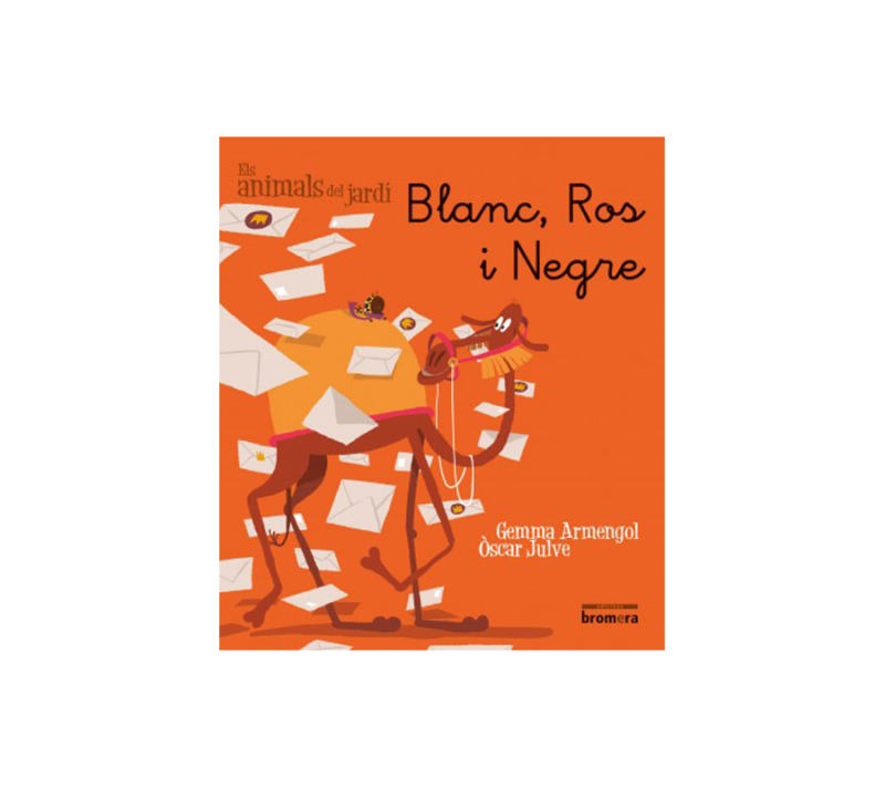 31 ELS ANIMALS DEL JARDÍ 8. BLANC, ROS I NEGRE (LLETRA MANUSCRITA) ED. BROMERA