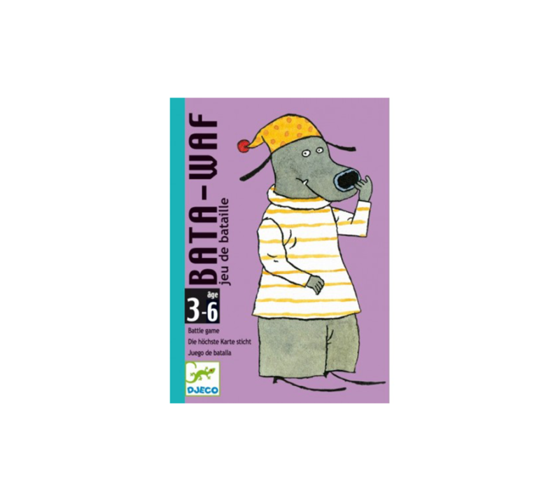 JUEGO DE CARTAS BATA-WAF DJECO