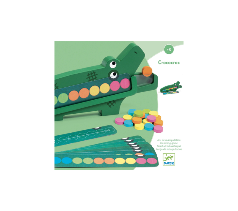 JUEGO EDUCATIVO CROCOCROC DJECO