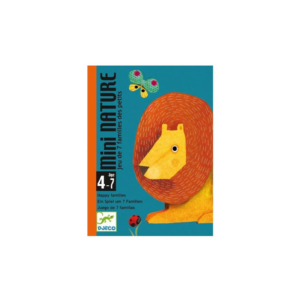 JUEGO DE CARTAS MINI NATURE DJECO