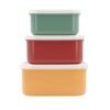 3 CAJAS ALMUERZO FUNNY LETTERS TUTETE