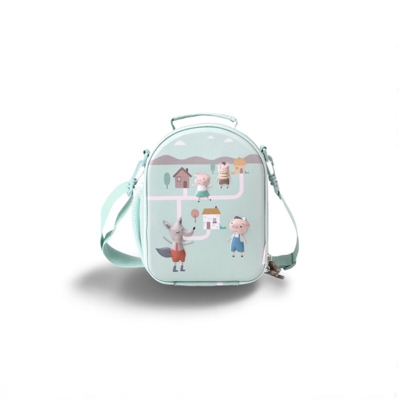 BOLSA MERIENDA TÉRMICA 3D THE THREE LITTLE PIGS TUTETE