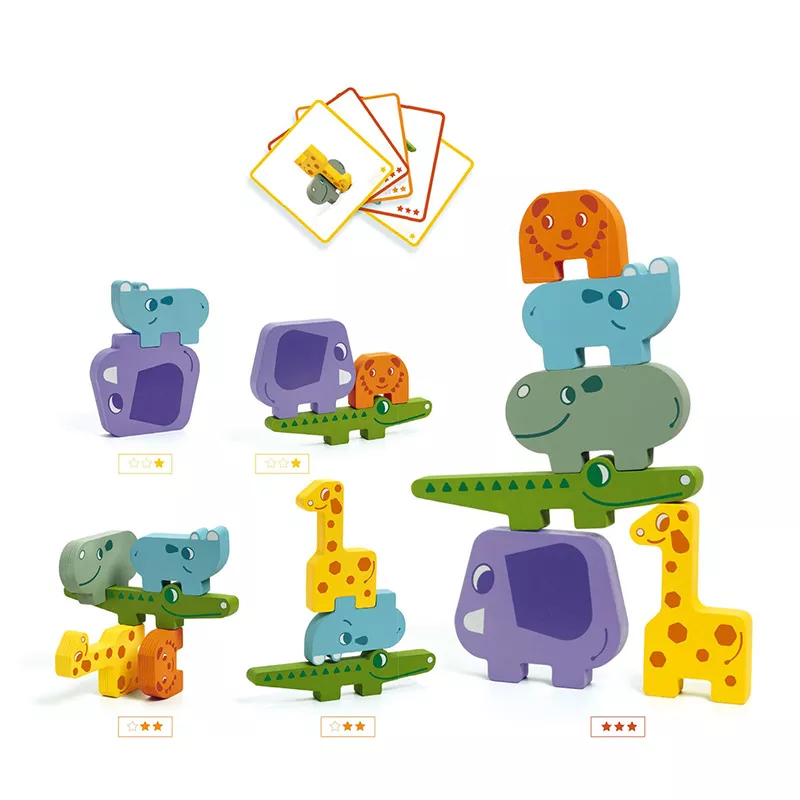 CONSTRUCCIÓN ZE TOTANIMO BLOCKS DJECO