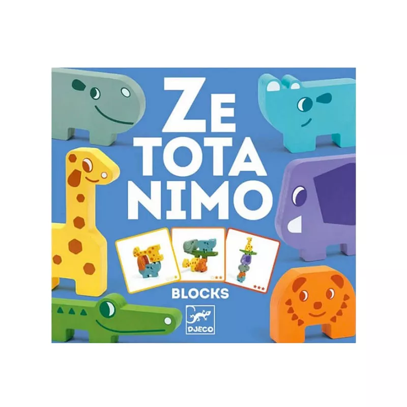 CONSTRUCCIÓN ZE TOTANIMO BLOCKS DJECO