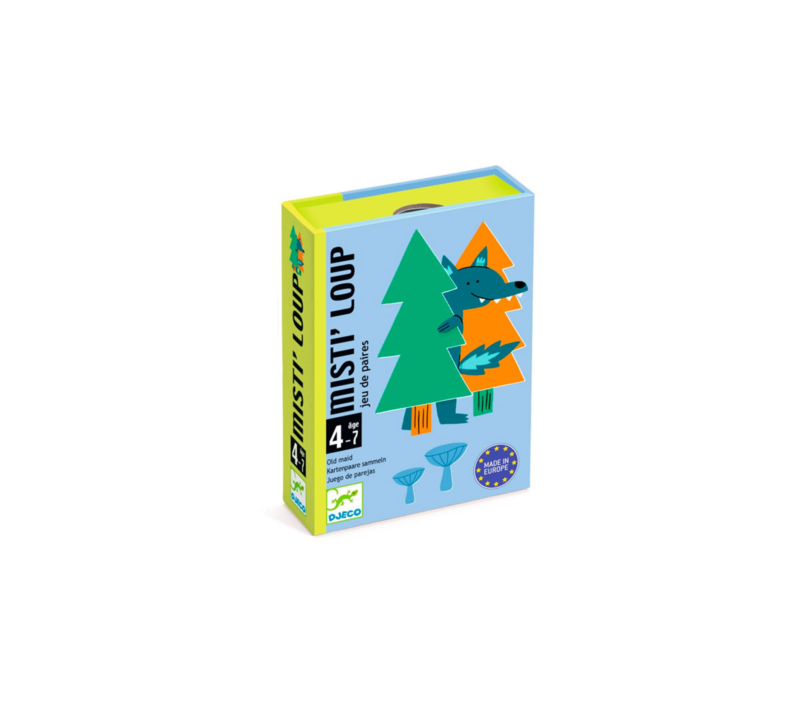JUEGO DE CARTAS MISTI' LOUP DJECO