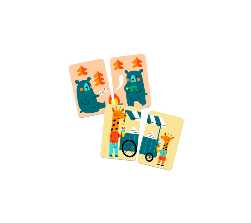 JUEGO DE CARTAS MISTI' LOUP DJECO