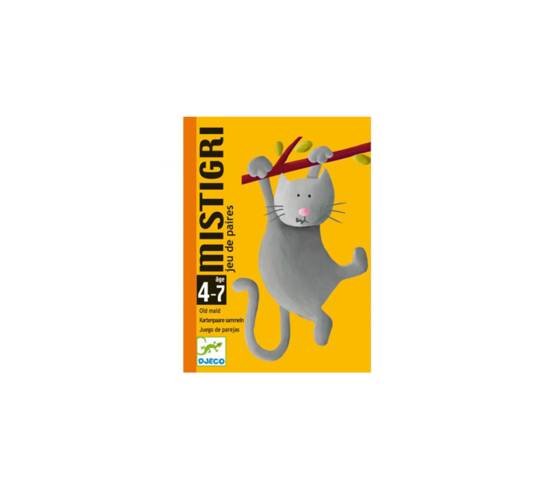 JUEGO DE CARTAS MISTIGRI DJECO