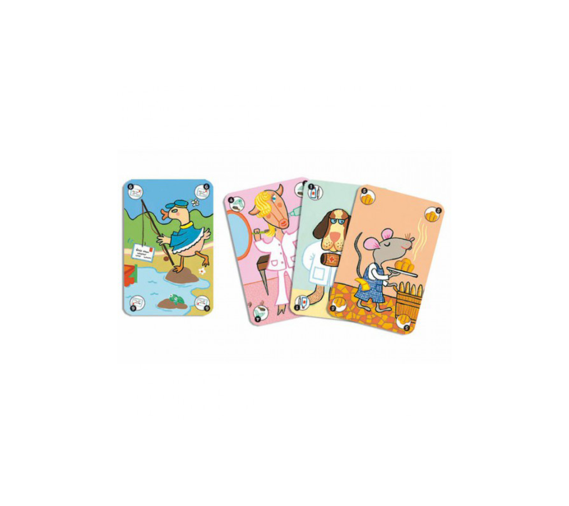 JUEGO DE CARTAS HAPPY FAMILY DJECO