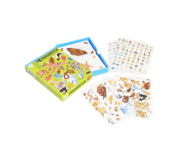 JUEGO DE CARTAS ZANIMATCH DJECO