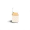 BOTELLA CON FUNDA NEOPRENO 350 ML STRIPES YELLOW CHESS MONNËKA