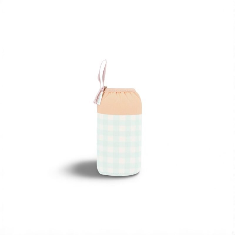 FUNDA NEOPRENO BOTELLA 500 ML STRIPES APRICOT MONNËKA