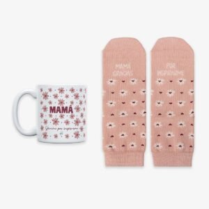 KIT TAZA + CALCETINES MAMÁ GRACIAS POR INSPIRARME UO