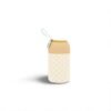BOTELLA ACERO CON FUNDA 500 ML STRIPES YELLOW CHESS MONNËKA