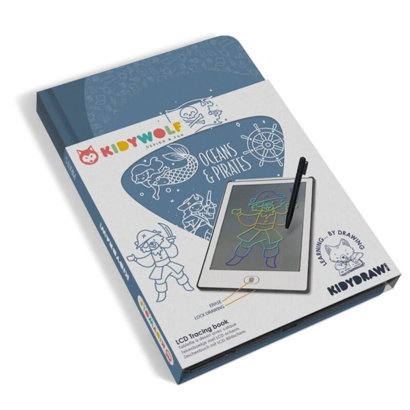 PIZARRA KIDYDRAW MINI PIRATAS